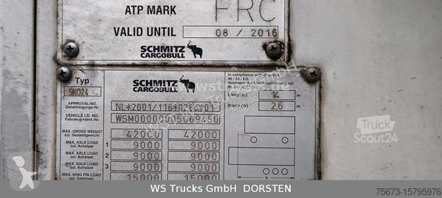 Semi reboque Schmitz Cargobull SKO 24...