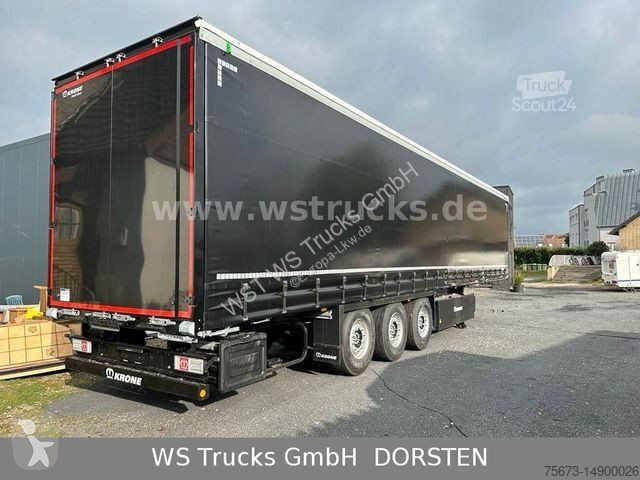 Semitrailer Krone Planauflieger SDP 27  Edscha