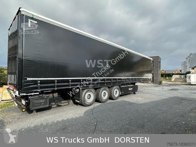نصف مقطورة Krone 5x Profiliner Edscha SAF Achsen