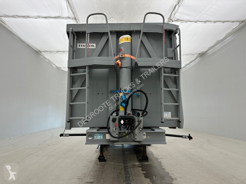 Semitrailer Tisvol 55 cub in alu