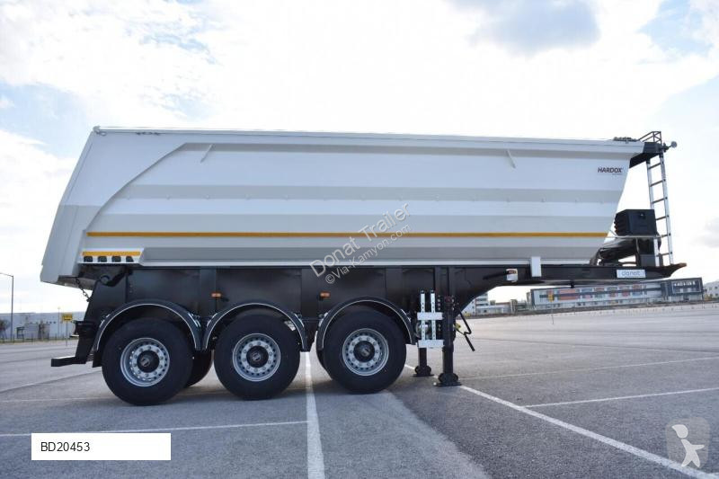 Semitrailer Donat U-Type (half-pipe) Hardox Tipper