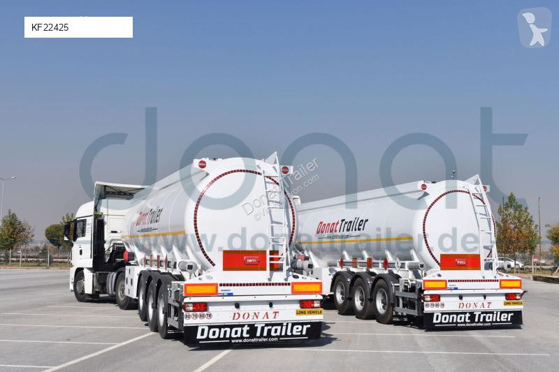 Semi reboque Donat Aluminum Fuel Tanker with...