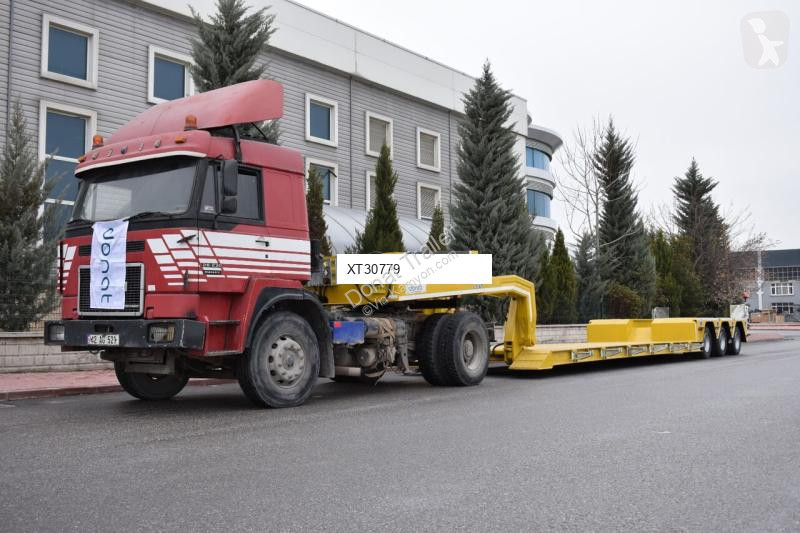 Oplegger Donat Front loading hydraulic lowbed