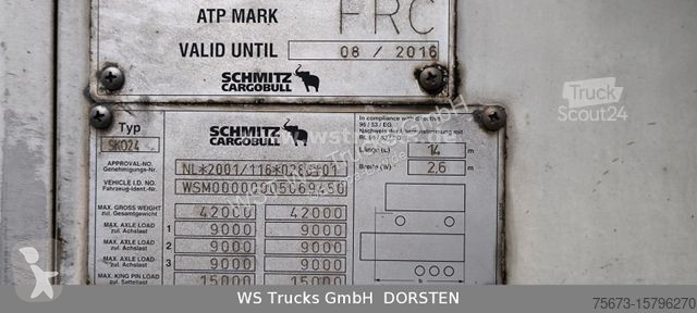 Semi reboque Schmitz Cargobull SKO 24...