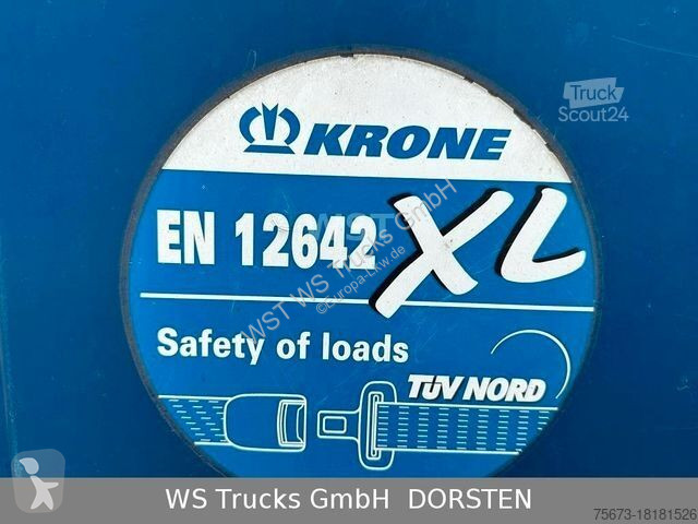 Semitrailer Krone 3 x SDP27 Profiliner Edscha...