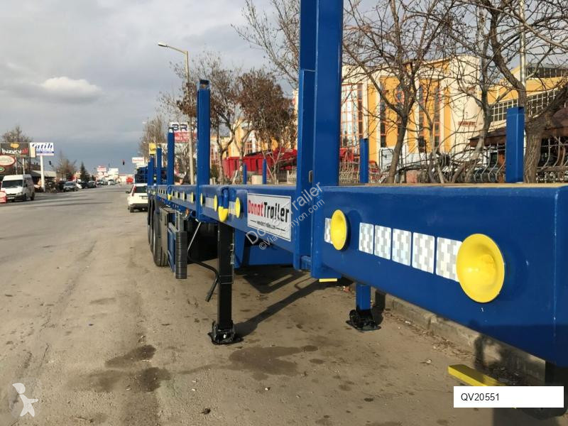 Semi reboque Donat Extendable Container Chassis