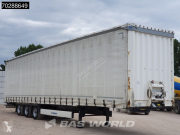Semitrailer skjutbara ridåer (flexibla skjutbara sidoväggar) Krone