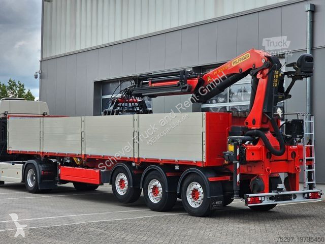 Oplegger Pritsche 10,50m + Palfinger PK30002 /...