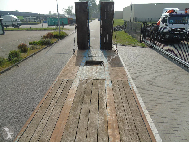 Semiremorca MOL + ramps + 3x axle + steering