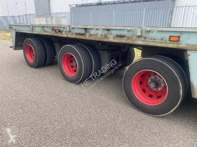 Semitrailer Floor open oplegger 3 asser...