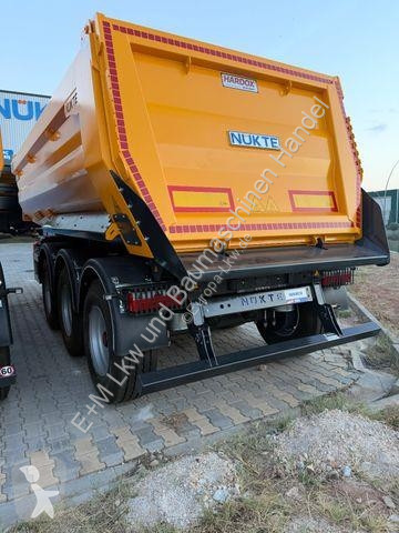 Semi reboque NÜKTE 24,5 KUBIK HARDOX BODEN 5...
