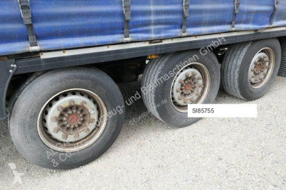 Semitrailer skjutbara ridåer (flexibla skjutbara sidoväggar) Krone