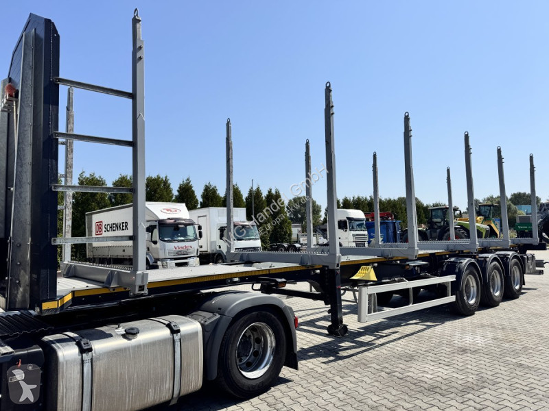 Sættevogn Mega TIMBER LONG Holzauflieger 6...