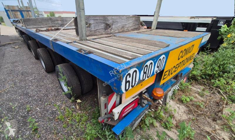 Semitrailer Nooteboom 4 essieux