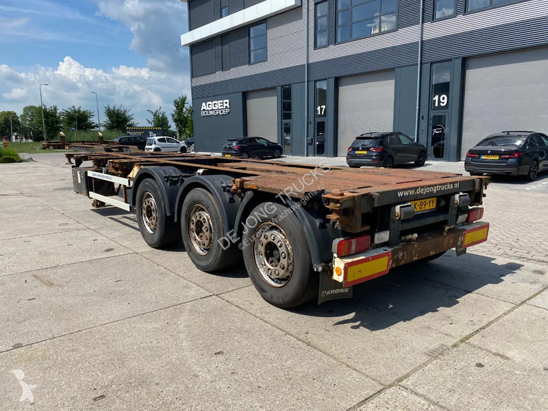 Semitrailer Krone Chassis / ADR / 2x Extendable...