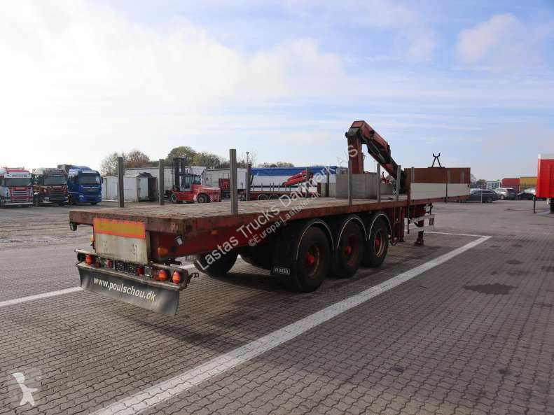 Sættevogn Cranetrailer/Kranauflieger/Krantrailer
