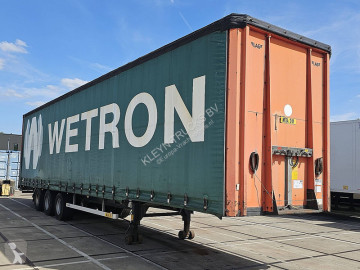 Semitrailer skjutbara ridåer (flexibla skjutbara sidoväggar) LAG