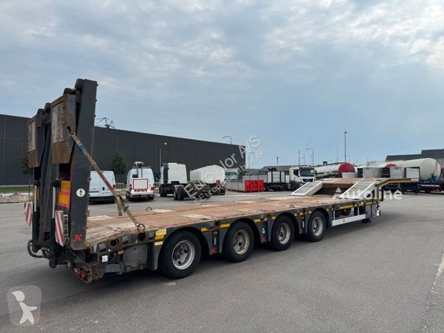 نصف مقطورة Kässbohrer 4 axle Extendable Machine...