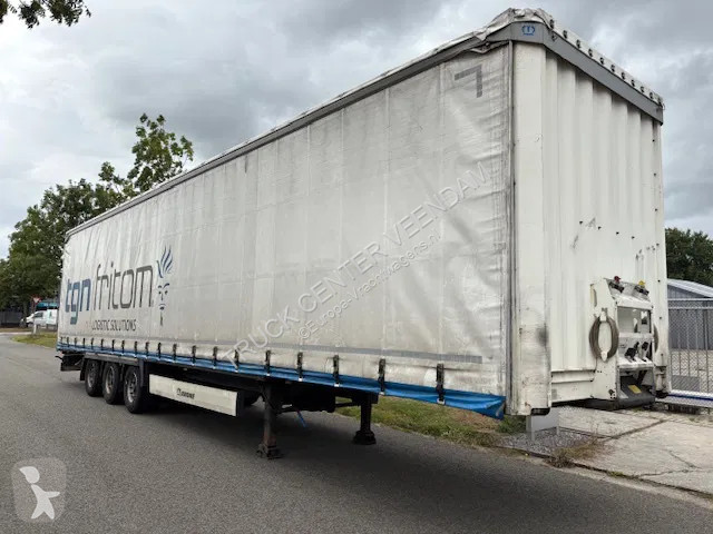 Semi reboque Krone Volume 3 axle curtainslider...