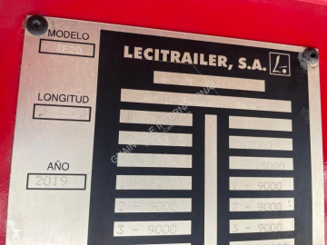 نصف مقطورة منصة Lecitrailer