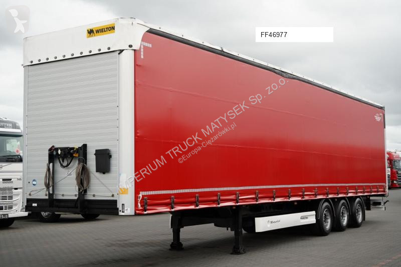 Semitrailer Wielton FIRANKA MEGA / LOWDECK / OŚ...