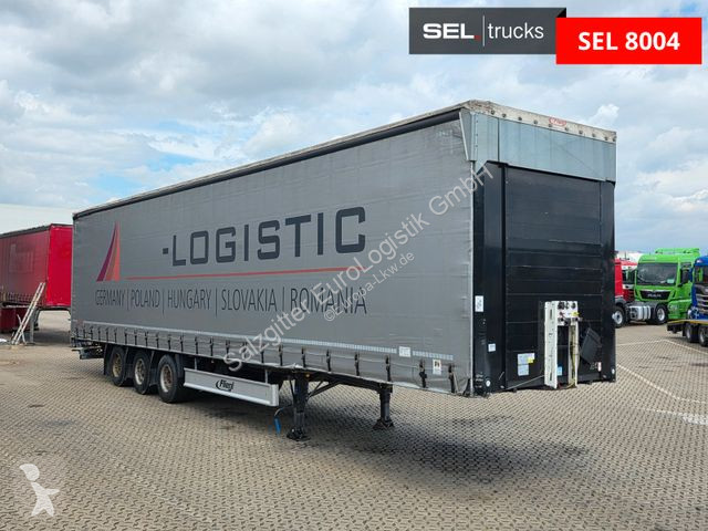 Semitrailer Fliegl SDS01 / Hubdach / EDSCHA /...