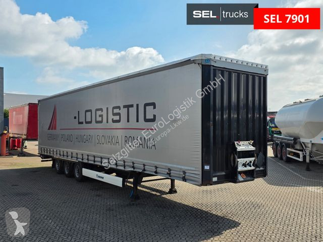 Semitrailer Krone / Hubdach / EDSCHA / Mega /...