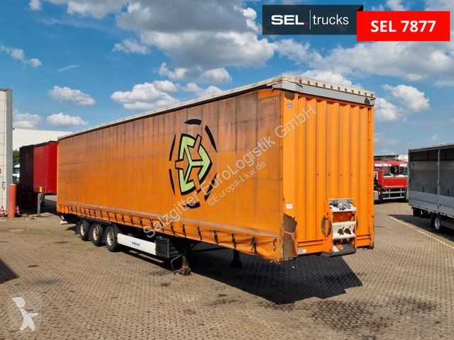 Semitrailer Krone / Hubdach / EDSCHA / Mega
