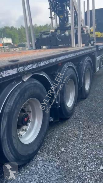 Semitrailer Pacton  Plateau Forestier