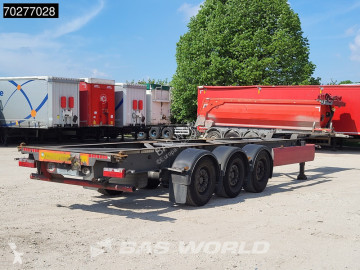 Semi remorque porte containers Van Hool