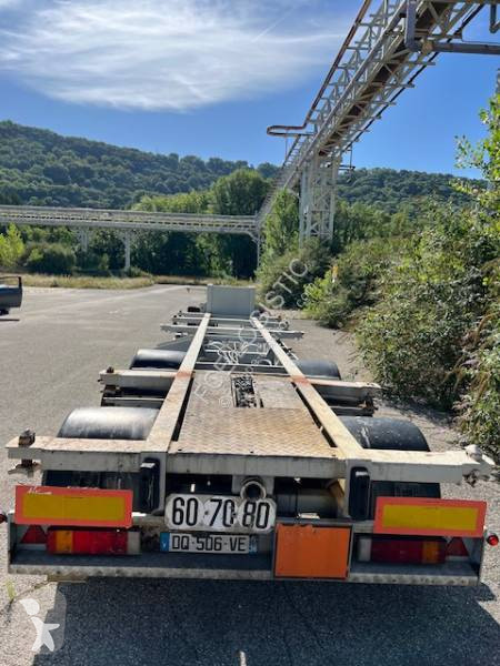 Semitrailer Asca chassis surbaissé ADR 20/30/40