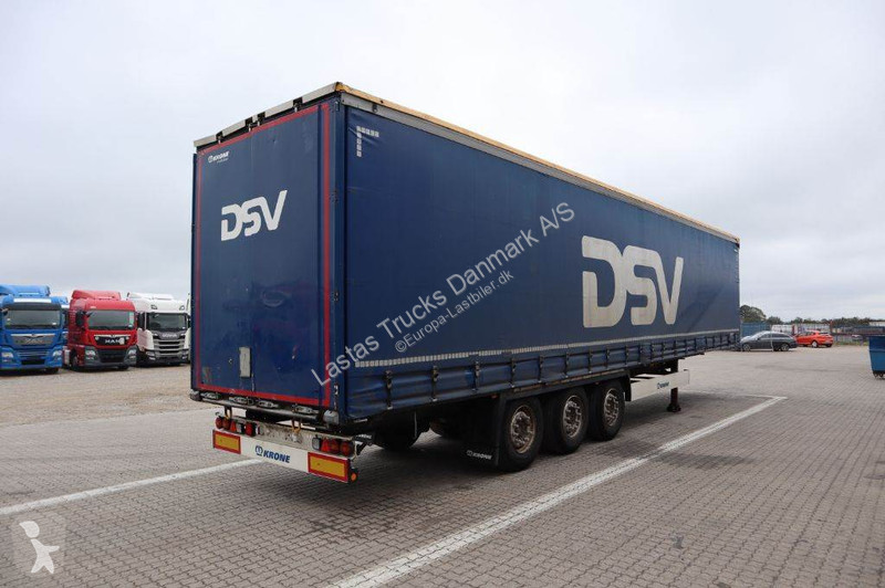 Sættevogn Krone 3 axle curtainside trailer