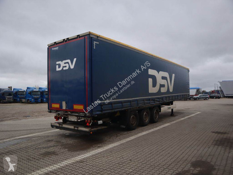 Oplegger Krone 3 axle curtainside trailer