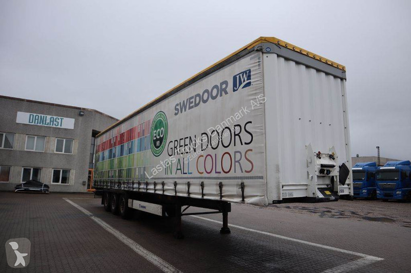 Sættevogn Krone 3 axle curtainside trailer
