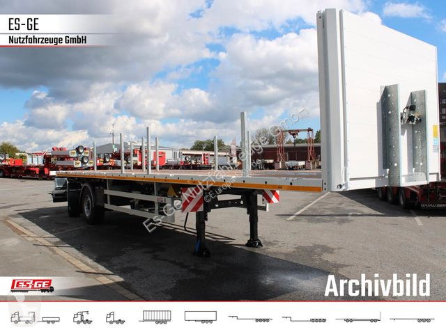 Semitrailer ES-GE 2-Achs-SAH, zwangsgelenkt,...