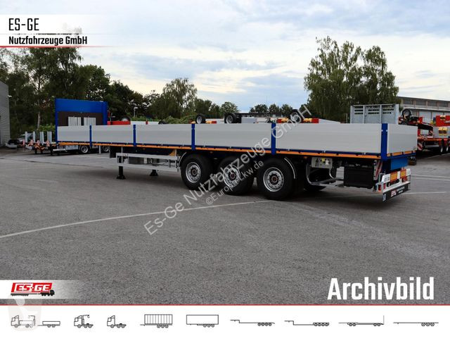 Semitrailer ES-GE 3-Achs Sattelanhänger -...