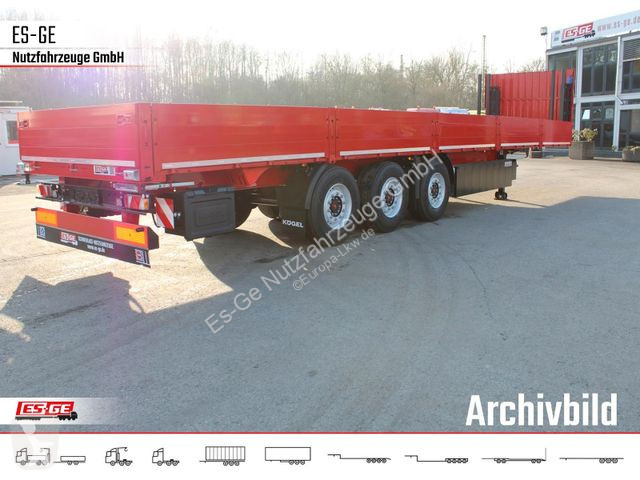 Semi remorque Kögel Multi Chassis, verstärkt,...