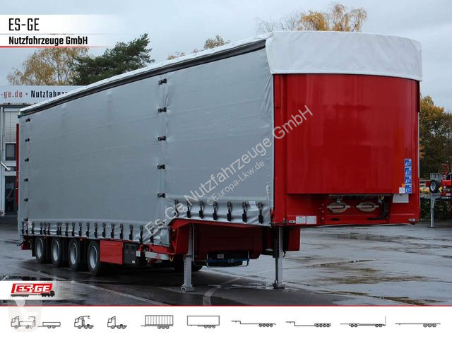 Semiremorca Dinkel 4-Achs-Jumbotieflader -...