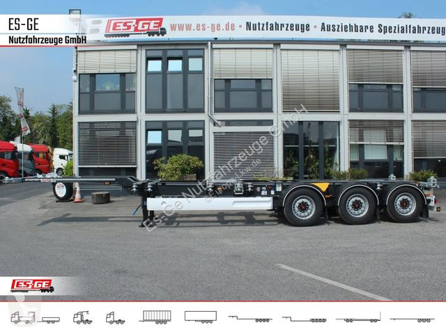 Semitrailer Wielton 3-Achs-Containerchassis -...