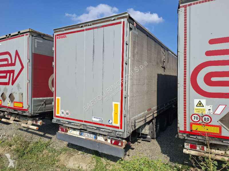 Semitrailer Kögel SEMIRIMORCHIO, CENTINATO...