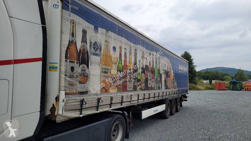 Semitrailer Krone SDP Getränke mit Ladebordwand