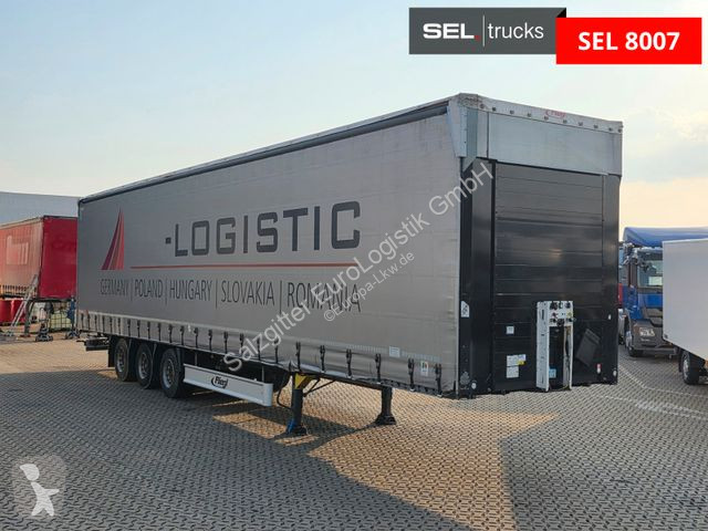 Semitrailer Fliegl SDS01 / Hubdach / EDSCHA /...