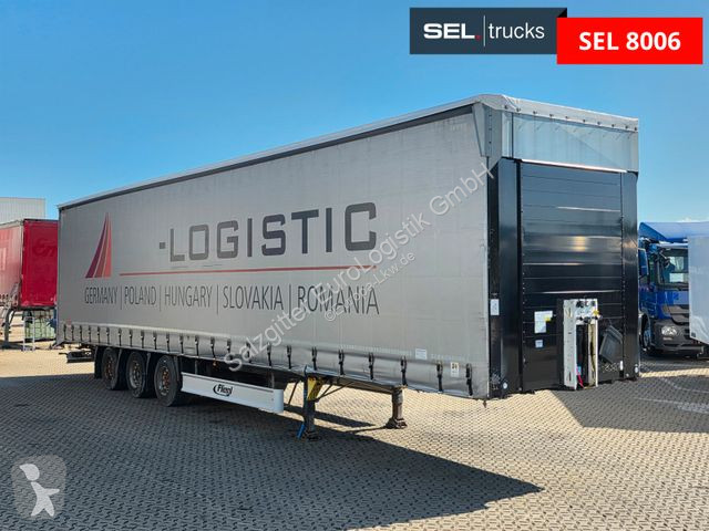 Semitrailer Fliegl SDS01 / Hubdach / EDSCHA /...