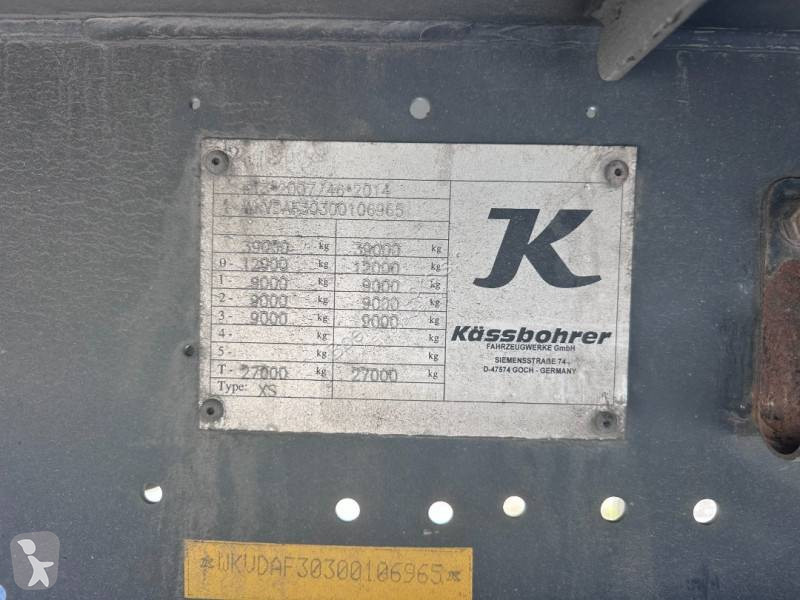Semitrailer Kässbohrer