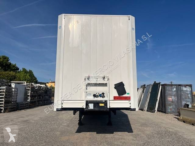 Semitrailer Krone furgon textil