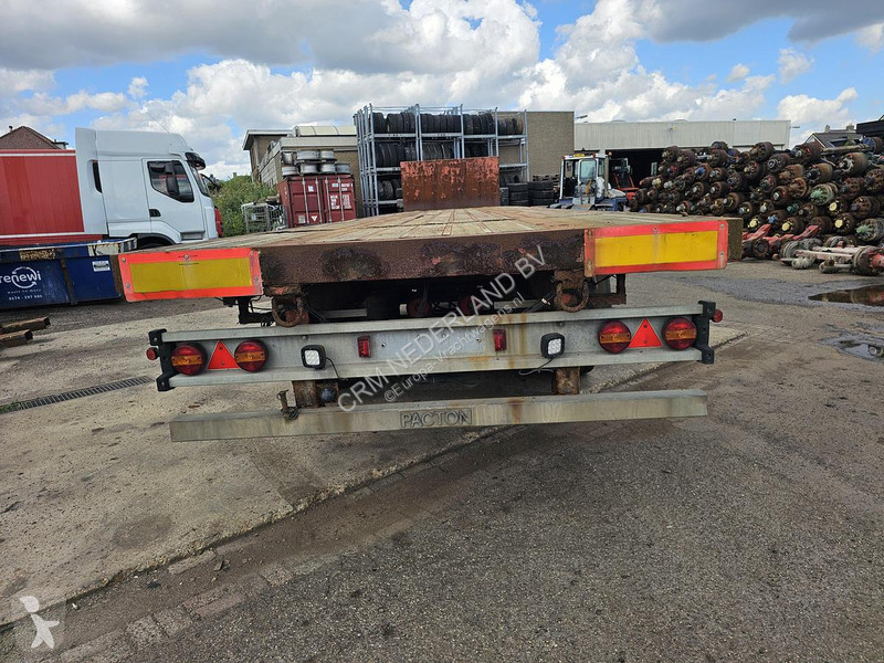 Semitrailer Pacton TXD 340| HEAVY DUTY TRAILER...