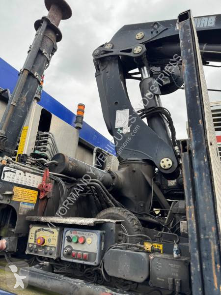 Semitrailer Kaiser Plateau grue