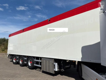 Semitrailer Knapen K200 84m3 VSE Gedwongen stuuras Cargo floor