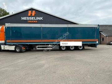 Semitrailer flak rörligt underlag Knapen
