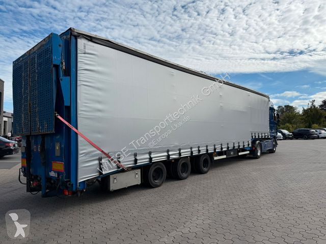 Oplegger Dinkel Gabelstapler-Transporter mit Rampe